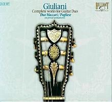 Maccari_Pugliese_Giuliani Complete works for Guitar Duo